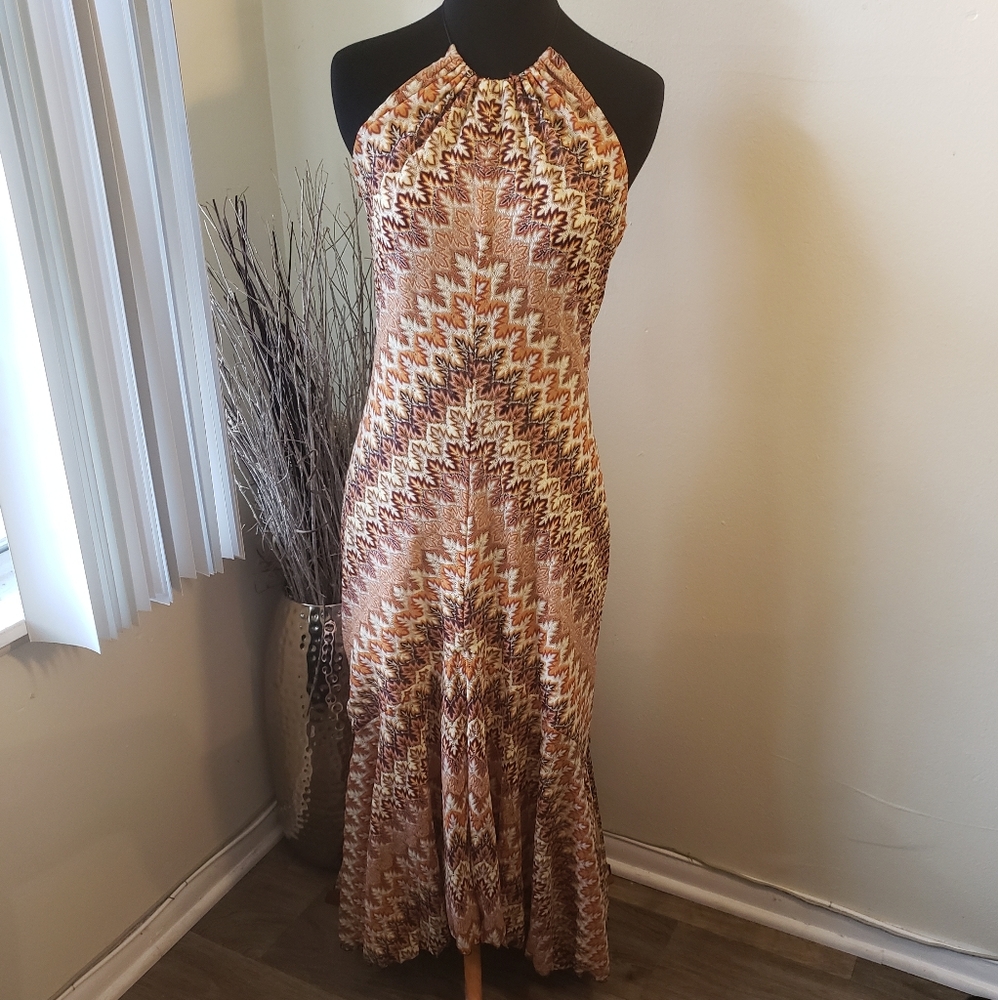 🌿{Banana Republic} Halter Dress